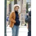 Paint 2023 Owen Wilson (Carl) Brown Leather Blazer