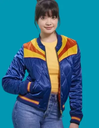 Prom Pact Peyton Elizabeth Lee (Mandy Yang) Satin Jacket