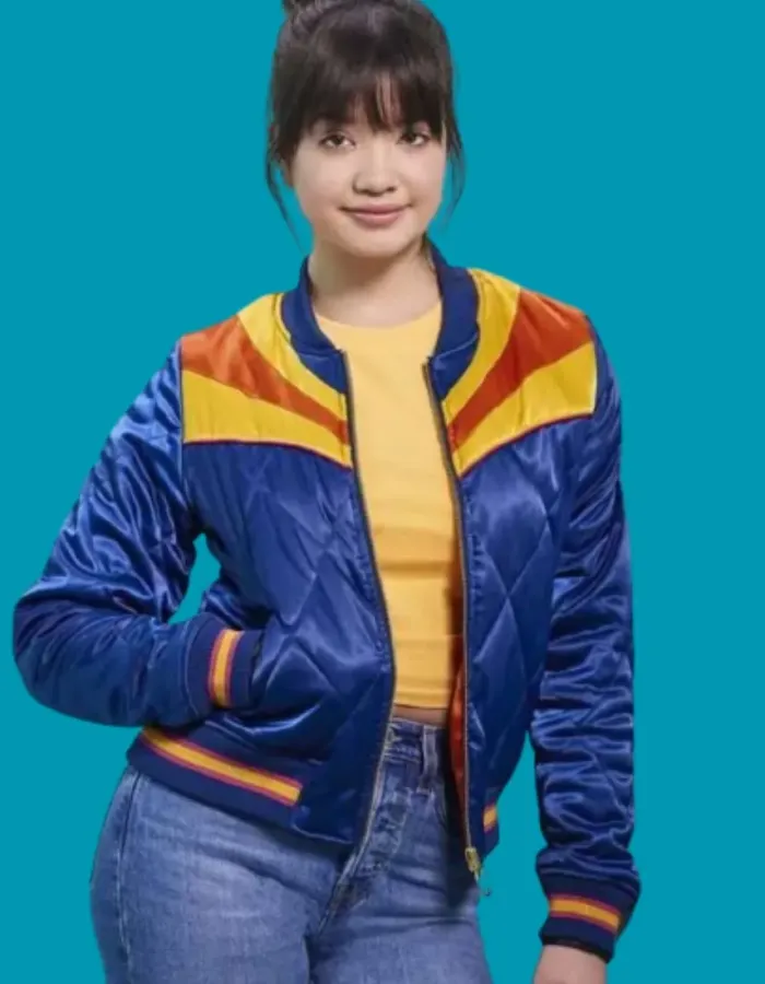 Prom Pact Peyton Elizabeth Lee (Mandy Yang) Satin Jacket