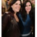 Scream 2022 Neve Campbell (Sidney Prescott) Brown Leather Jacket