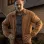 Scream 2022 David Arquette (Dewey Riley) Brown Leather Jacket