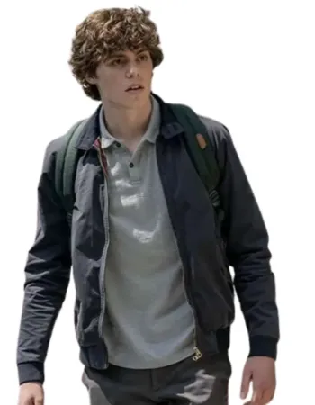 Scream Vi Jack Champion (Ethan Landry) Blue Cotton Jacket