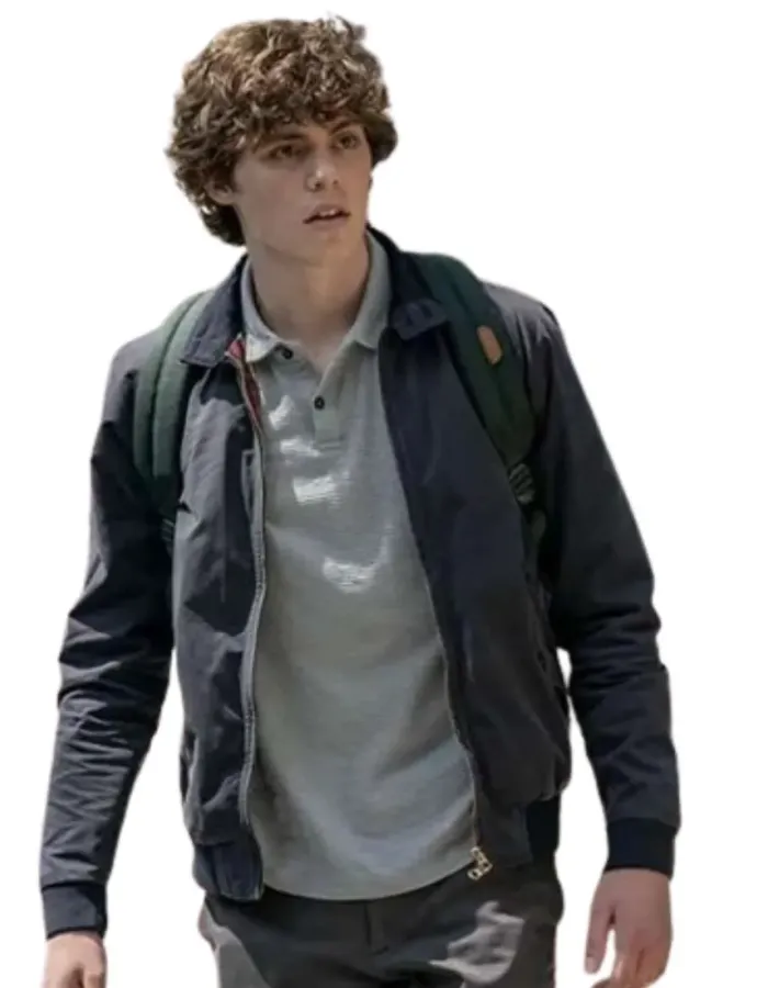 Scream Vi Jack Champion (Ethan Landry) Blue Cotton Jacket