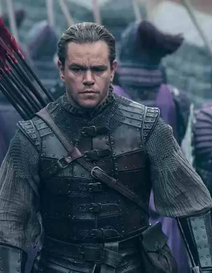 The Great Wall Matt Damon (William) Leather Jacket