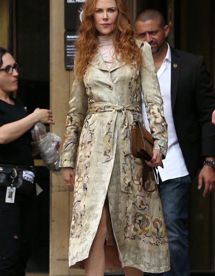 The Undoing Nicole Kidman (Grace Fraser) Velvet Coat