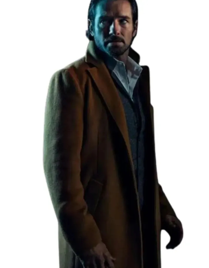 Teen Wolf 2023 Ian Bohen (Peter Hale) Brown Wool Coat