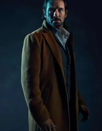 Teen Wolf 2023 Ian Bohen (Peter Hale) Brown Wool Coat