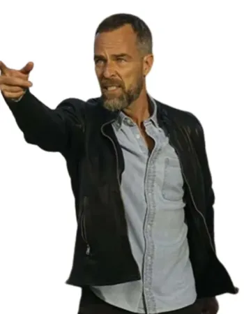 Teen Wolf 2023 JR Bourne (Chris Argent) Leather Jacket