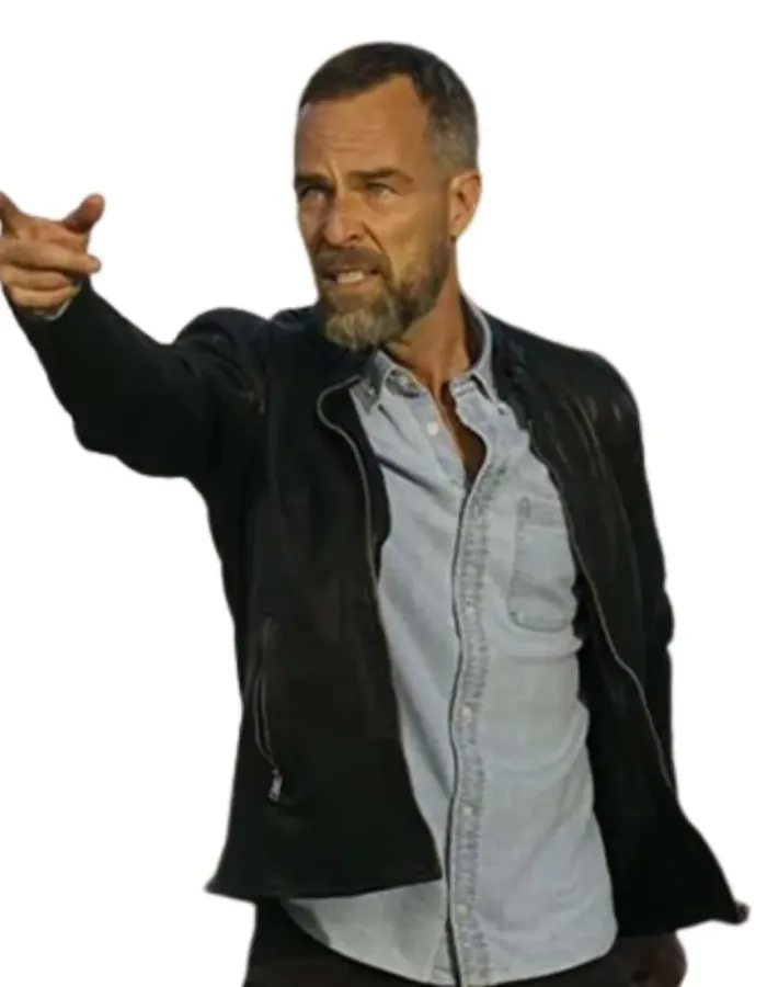 Teen Wolf 2023 JR Bourne (Chris Argent) Leather Jacket
