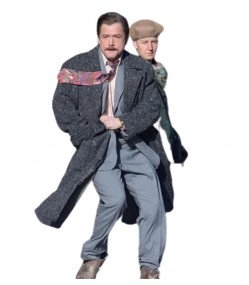 Tetris Taron Egerton (Henk Rogers) Black Coat