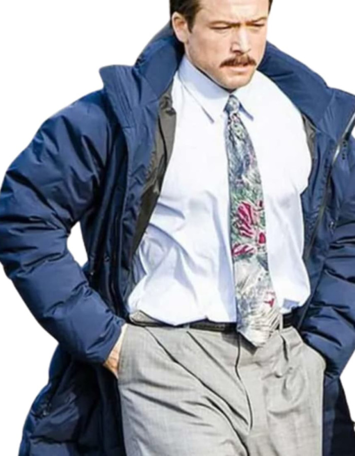 Tetris Taron Egerton (Henk Rogers) Puffer Jacket