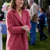 The Blessing Bracelet 2023 Morgana Wyllie (Jordana) Pink wool Coat