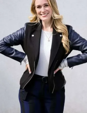 The Love Club 2023 Brittany Bristow (Nicole Everett) Black Jacket