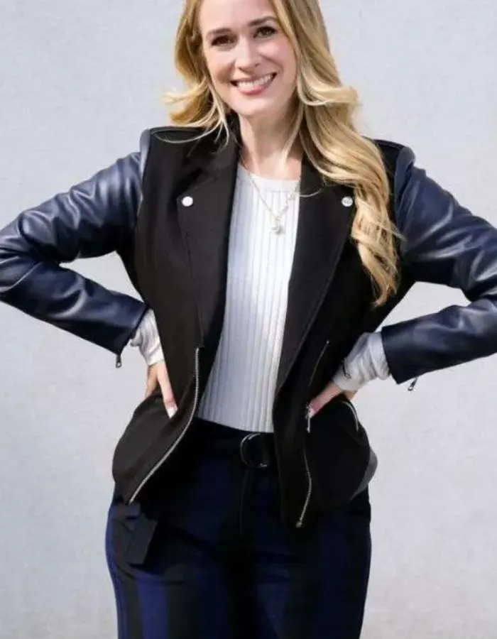 The Love Club 2023 Brittany Bristow (Nicole Everett) Black Jacket