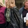 The Love Club 2023 Camille Stopps (Tara Williams) Black Leather Jacket