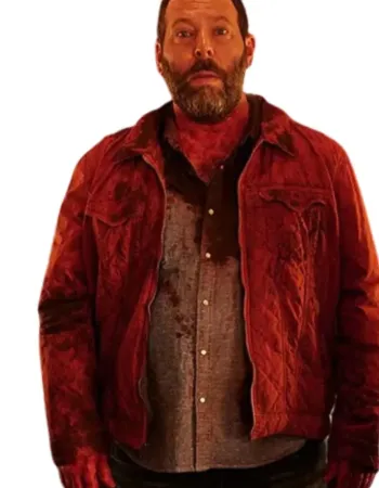The Machine 2023 Bert Kreischer (Bert) Brown Cotton Jacket