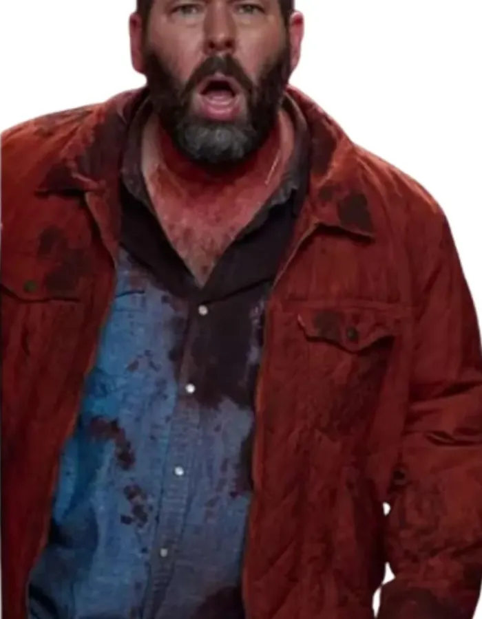 The Machine 2023 Bert Kreischer (Bert) Brown Cotton Jacket