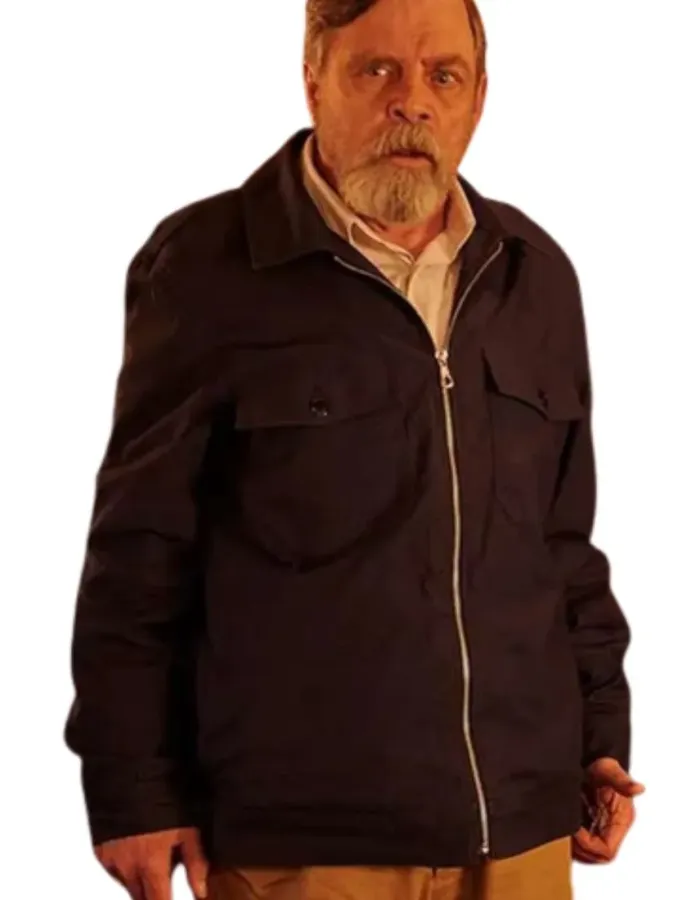 The Machine 2023 Mark Hamill (Albert Kreischer) Blue Cotton Jacket