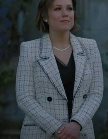 The Wedding Cottage 2023 Erin Krakow (Vanessa Doyle) Wool Blazer