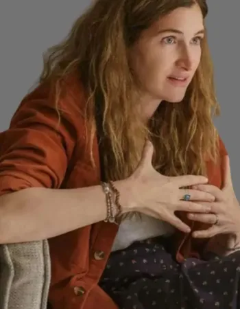 Tiny Beautiful Things 2023 Kathryn Hahn (Clare Pierce) Brown Corduroy Jacket
