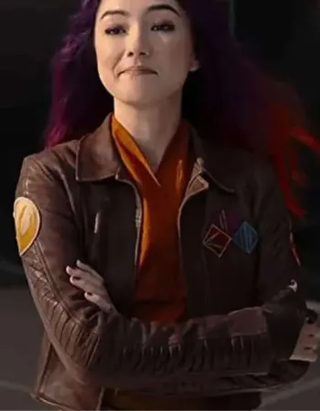 Ahsoka 2023 Natasha Liu Bordizzo (Sabine Wren) Leather Jacket