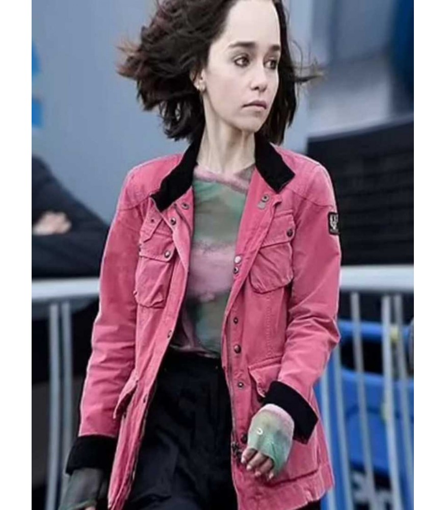 Secret Invasion 2023 Emilia Clarke (G'iah) Pink Cotton Jacket