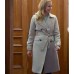 The Blessing Bracelet 2023 Amanda Schull (Dawn Spencer) Gery Wool Coat