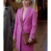 The Blessing Bracelet 2023 Amanda Schull (Dawn Spencer) Pink Wool Coat