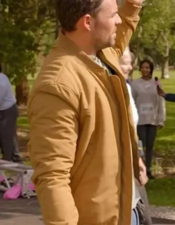 The Love Club 2023 Jesse Hutch (Theo) Brown Wool Jacket