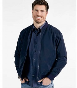 The Love Club 2023 Marcus Rosner (Josh Nolan) Blue Parachute Jacket