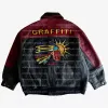 Avirex Retro Vintage 90s Graffiti Varsity Jacket