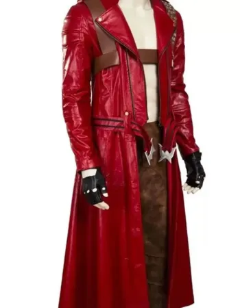 Game Devil May Cry 3 Dante Red Trench Coat