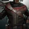 Mortal Kombat 11 Erron Alligator Brown Leather Jacket