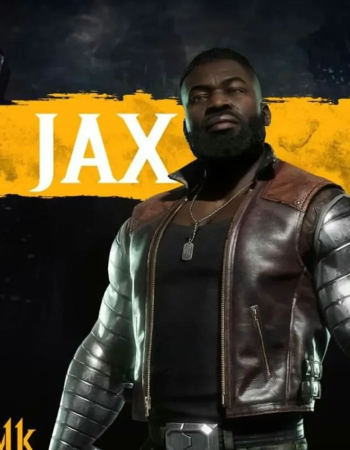 Mortal Kombat 11 Jackson Briggs (Jax) Brown Vest