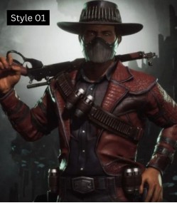 Mortal Kombat 11 Erron Alligator Brown Leather Jacket