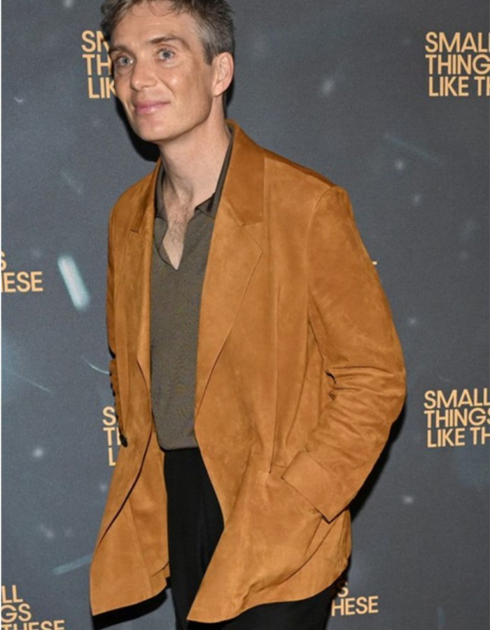 Cillian Murphy Small Things Like These Premier Blazer Cillian Murphy Small Things Like These Premier Blazer