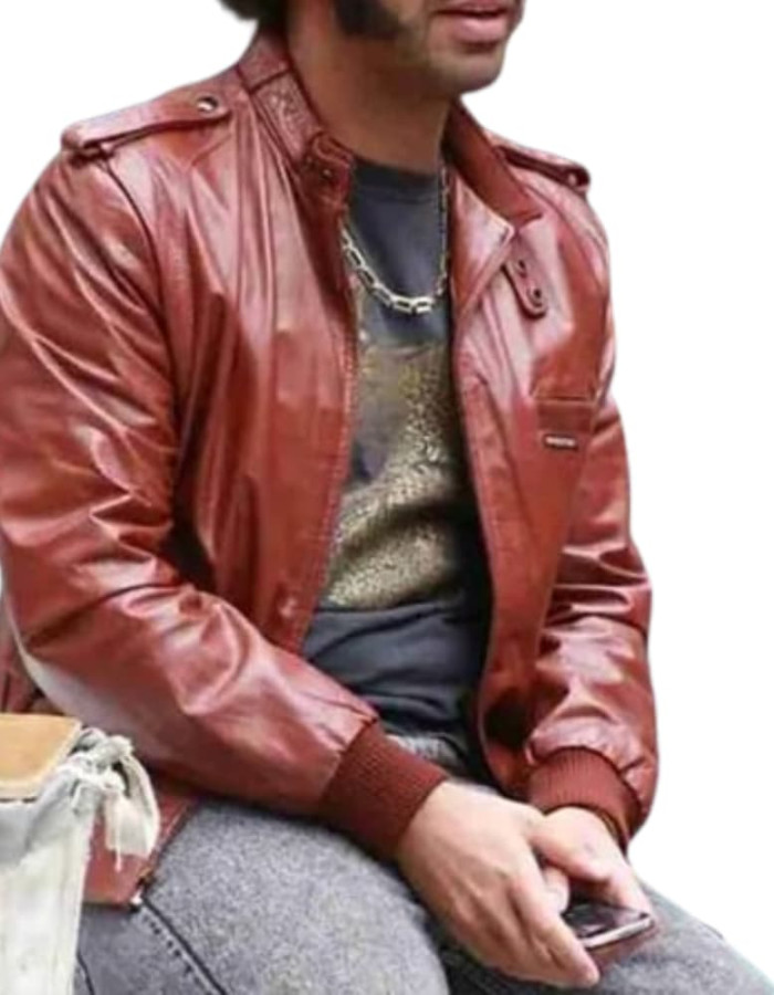 Anchorman 2 The Legend Continues Drake Brown Leather Jacket Anchorman 2 The Legend Continues Drake Brown Leather Jacket