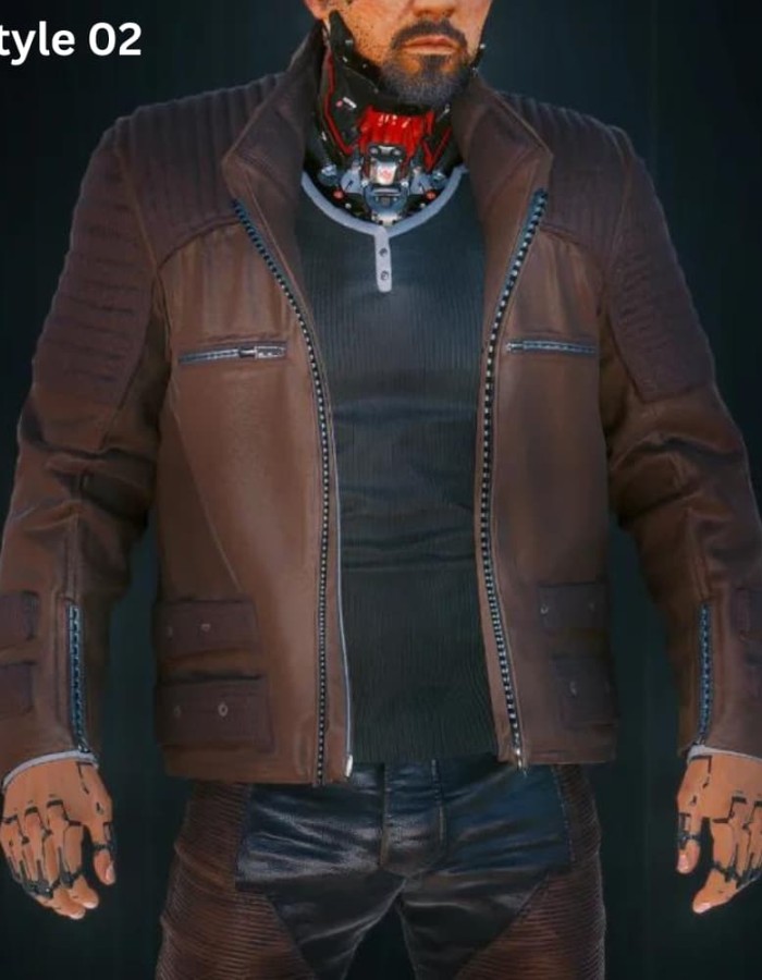Cyberpunk Takemura Leather Jacket Cyberpunk Takemura Leather Jacket