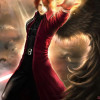 FFVII Genesis Rhapsodos Burgundy Leather Coat