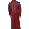 FFVII Genesis Rhapsodos Burgundy Leather Coat FFVII Genesis Rhapsodos Burgundy Leather Coat
