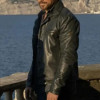 Inganno 2024 Giacomo Gianniotti Black Leather Jacket