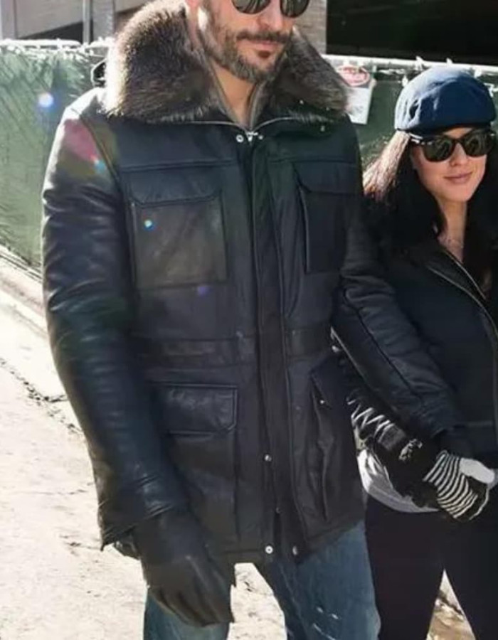 Joe Manganiello Sundance Film Festival Black Leather Jacket