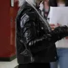 Just Beyond 2021 Jy Prishkulnik Black Leather Jacket