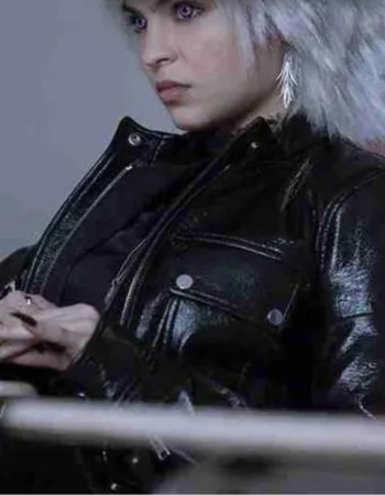 Just Beyond 2021 Jy Prishkulnik Black Leather Jacket
