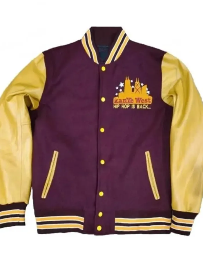 Kanye West Varsity Bomber Jacket