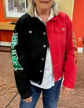 Super Bowl Kelce Mom Donna Denim Jacket