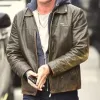 5lbs of Pressure 2024 Luke Evans Brown Leather Jacket 5lbs of Pressure 2024 Luke Evans Brown Leather Jacket