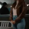 Wild Cards 2024 Max Mitchell Brown Bomber Leather Jacket Wild Cards 2024 Max Mitchell Brown Bomber Leather Jacket