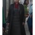 Percy Jackson and the Olympians Alecto Black Leather Coat