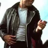 T Birds Danny Grease Black Biker Leather Jacket